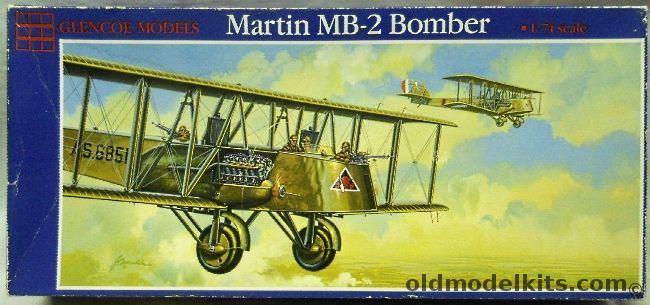 Glencoe 1/74 Martin MB-2 NBS-1 Bomber, 05001 plastic model kit